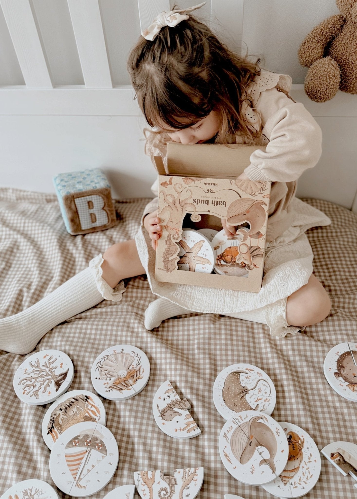 Puzzle de bain - Animaux marins - Lina et Compagnie