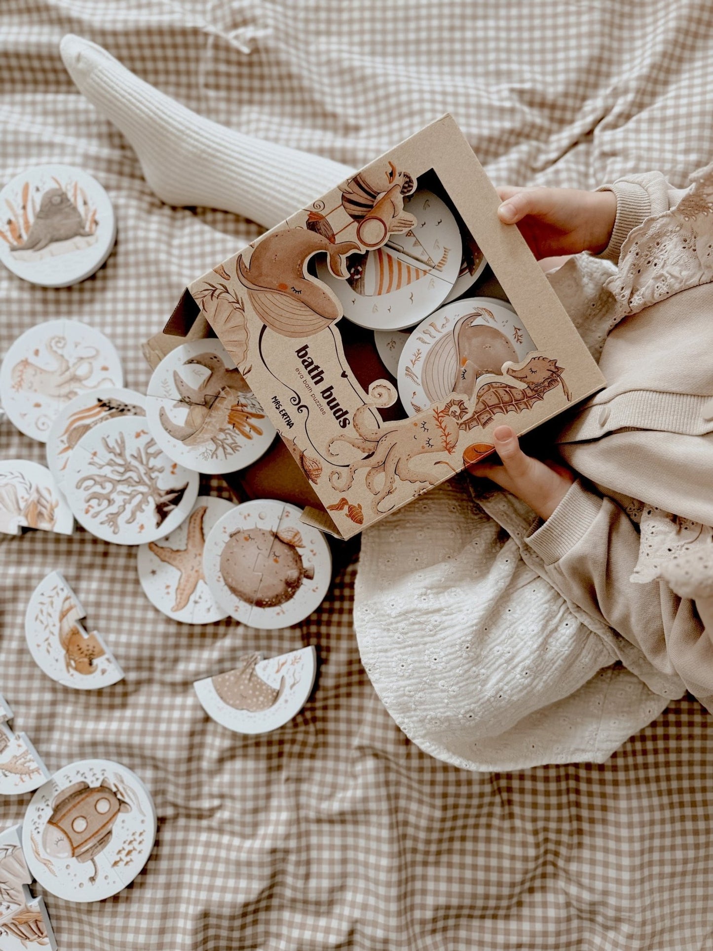 Puzzle de bain - Animaux marins - Lina et Compagnie