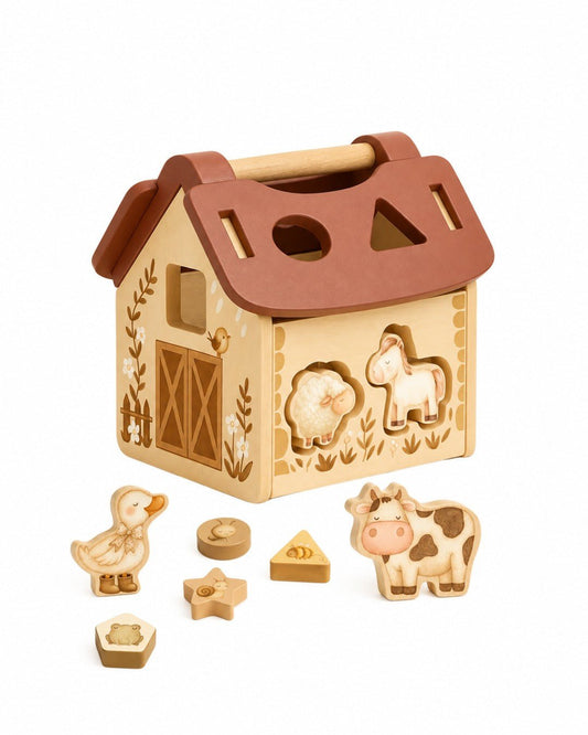 Puzzle d'encastrement - Ferme - Lina et Compagnie