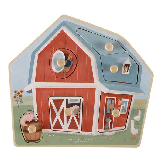 Puzzle en Bois - Little Farm - Lina et Compagnie