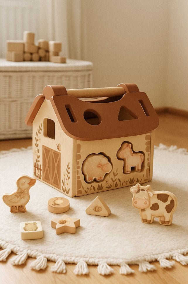 Puzzle encastrable - Ferme - Lina et Compagnie