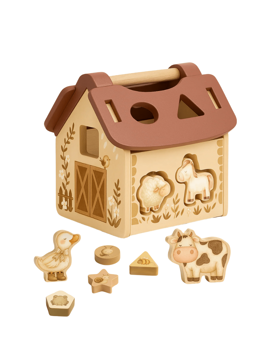 Puzzle encastrable - Ferme - Lina et Compagnie