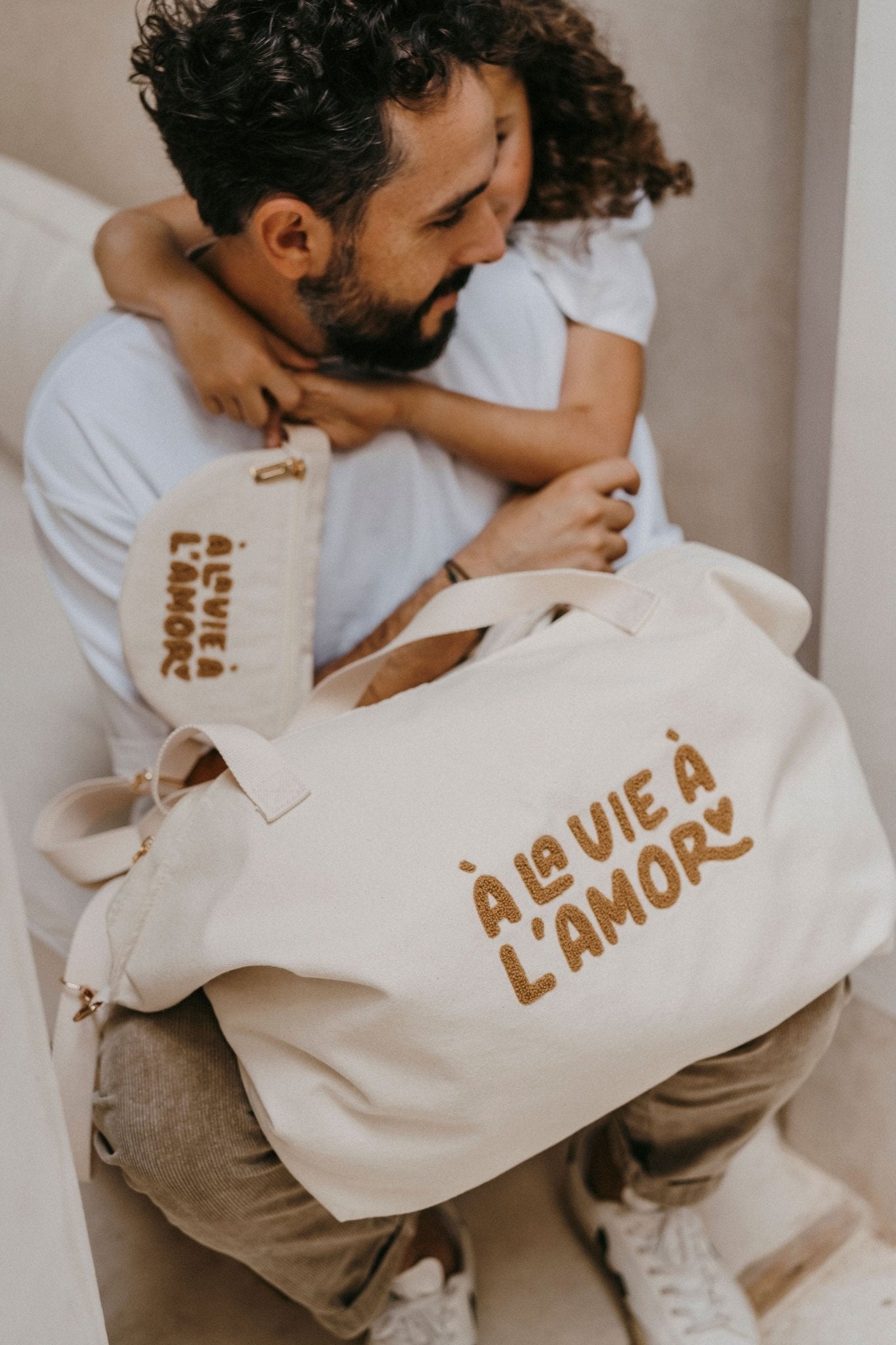 SAC CABAS XL - À LA VIE À L'AMOR - Lina et Compagnie