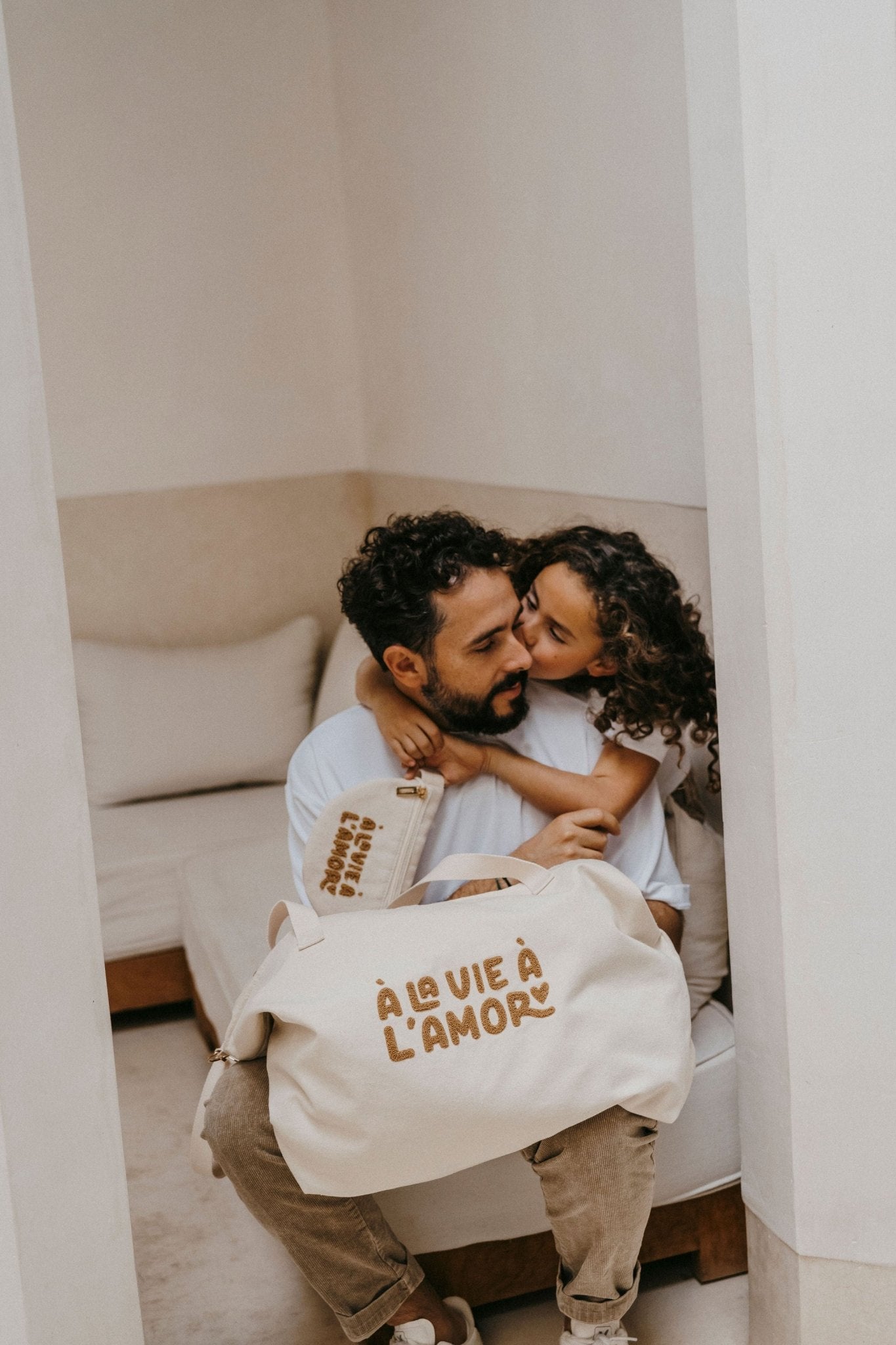 SAC CABAS XL - À LA VIE À L'AMOR - Lina et Compagnie