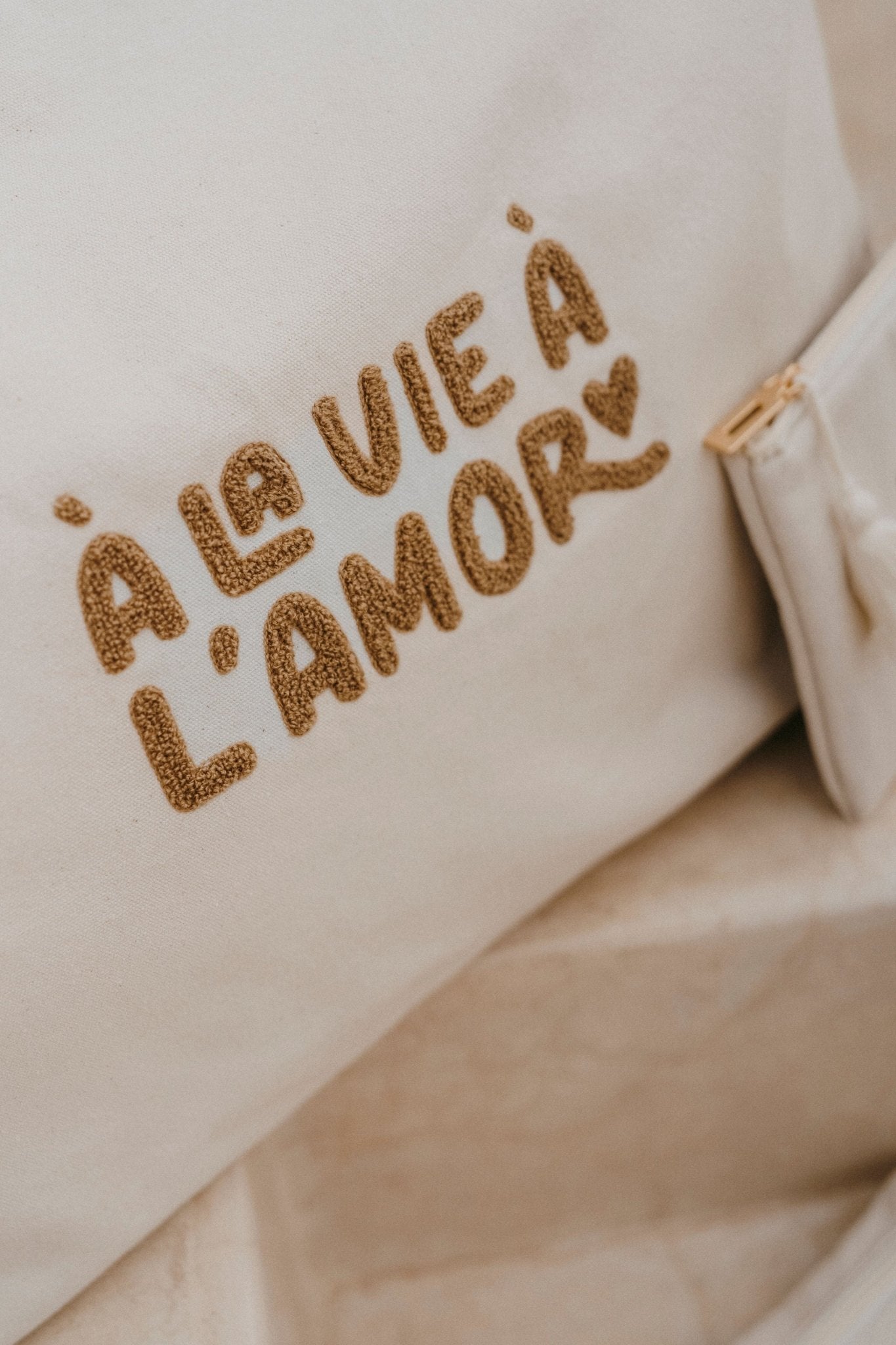 SAC CABAS XL - À LA VIE À L'AMOR - Lina et Compagnie