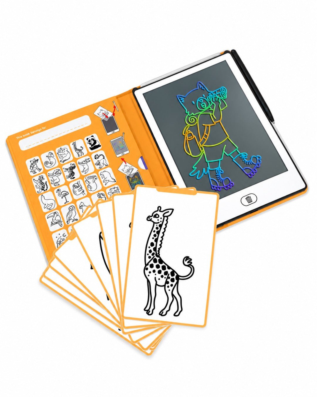 Tablette à dessin - Animaux - Lina et Compagnie