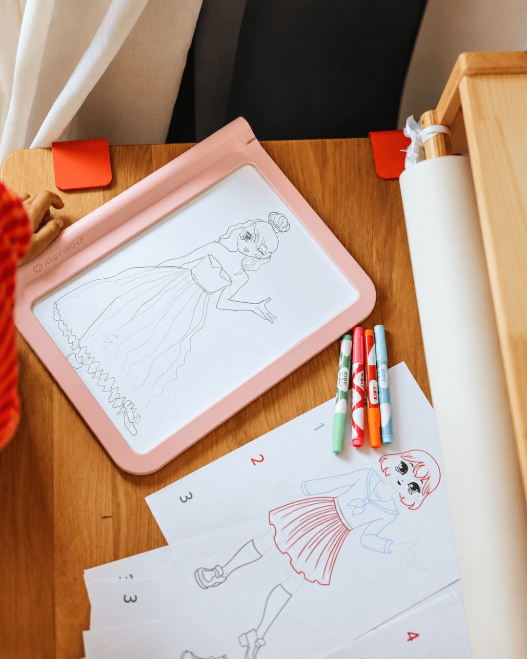 Tablette à dessin lumineuse - Fashion - Lina et Compagnie
