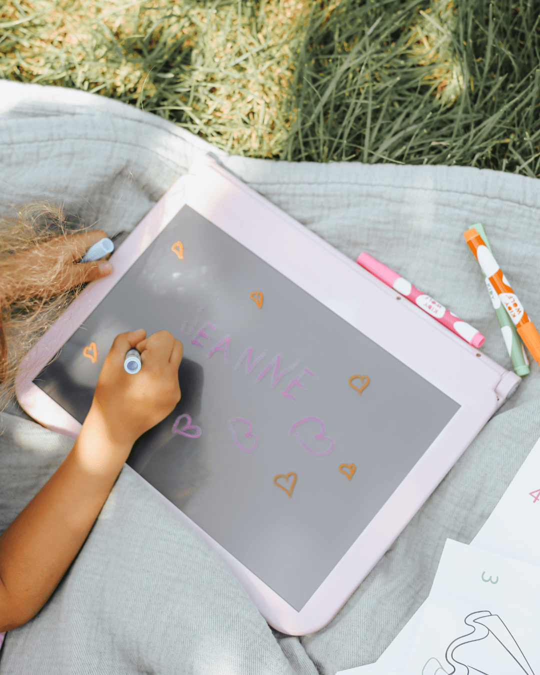 Tablette à dessin lumineuse - Fashion - Lina et Compagnie