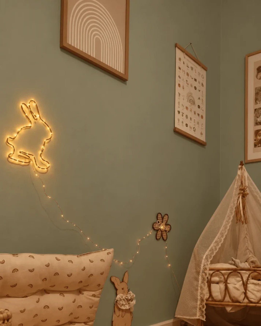 Veilleuse - Lapin - Lina et Compagnie