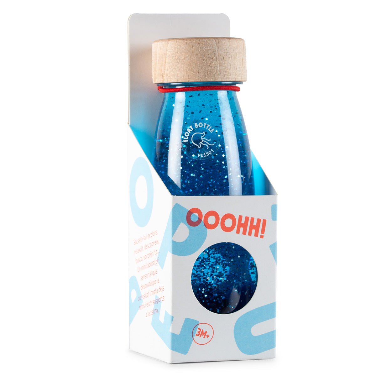 Bouteille Sensorielle Float - Bleu - Lina et Compagnie