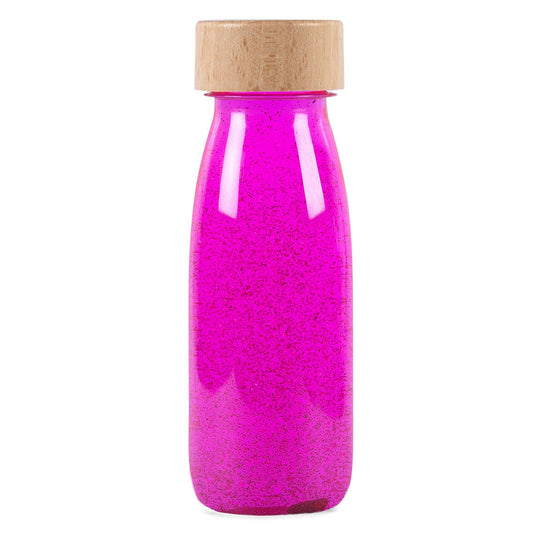 Bouteille Sensorielle Float - Rose fluo - Lina et Compagnie