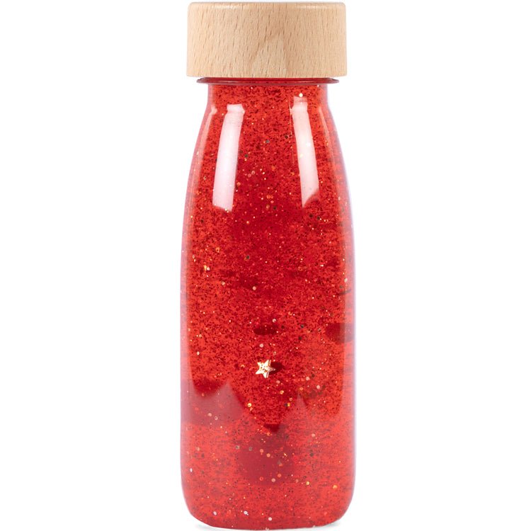Bouteille Sensorielle Float - Rouge - Lina et Compagnie