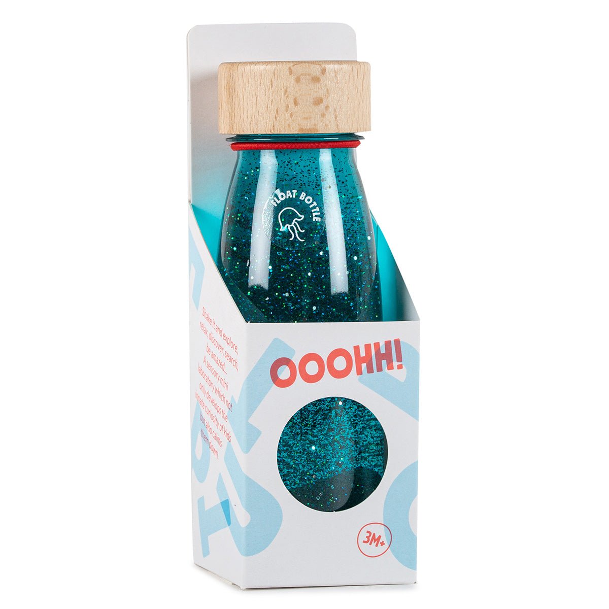Bouteille Sensorielle Float - Turquoise - Lina et Compagnie
