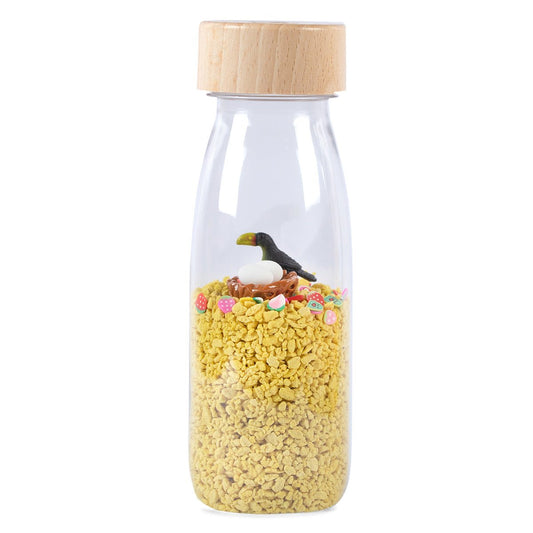 Bouteille Sensorielle Sonore - Toucan - Lina et Compagnie