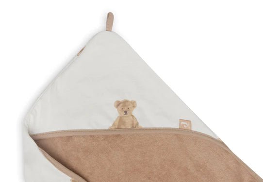 Cape de Bain 75 x 75 cm - Teddy Bear - Lina et Compagnie