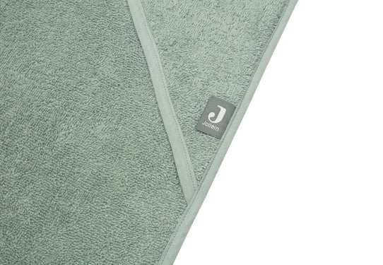 Cape de Bain éponge 100 x 100 cm - Ash Green - Lina et Compagnie