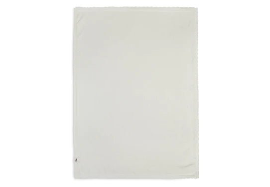Couverture Bébé 100 x 150 cm Pointelle - Ivoire - Lina et Compagnie