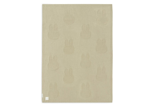 Couverture Berceau 75x100 cm Miffy - Olive Green - Lina et Compagnie