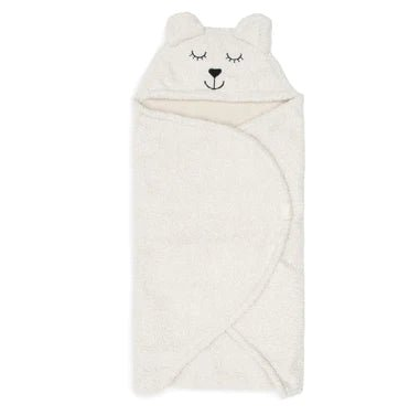 Couverture portefeuille Bear Bouclé - Oatmeal - Lina et Compagnie