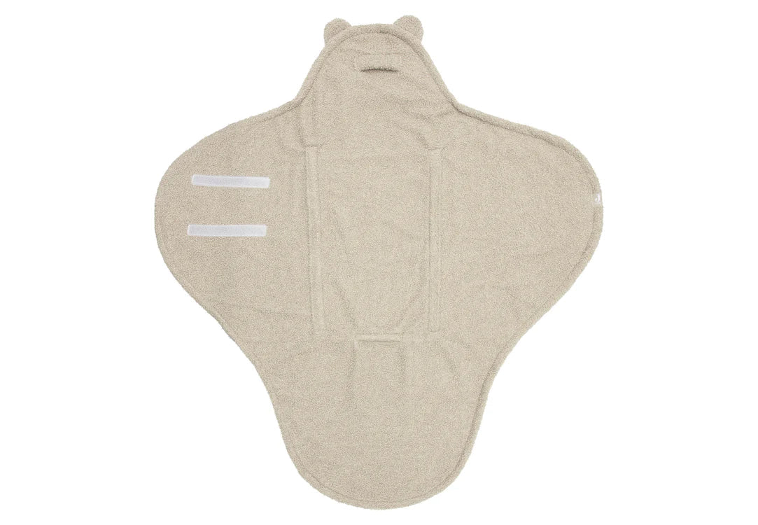 Couverture portefeuille Bear Bouclé - Olive Green - Lina et Compagnie