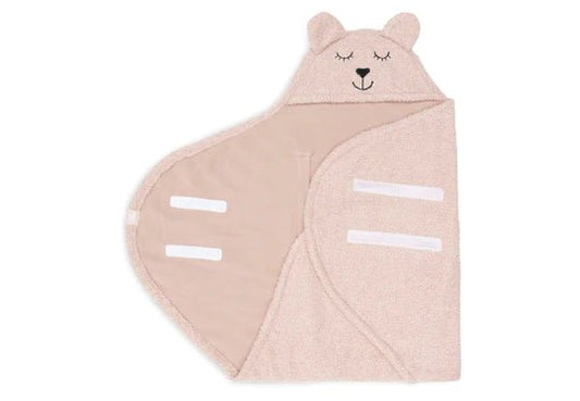 Couverture portefeuille Bear Bouclé - Wild rose - Lina et Compagnie