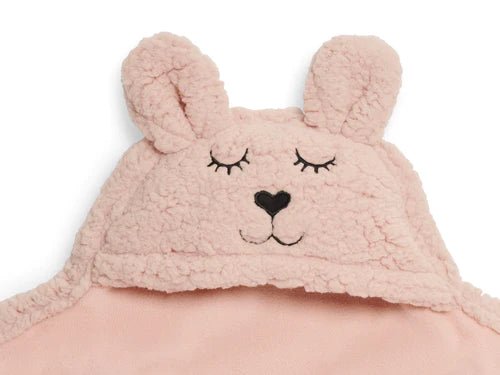 Couverture Portefeuille Bunny - Rose Pale - Lina et Compagnie