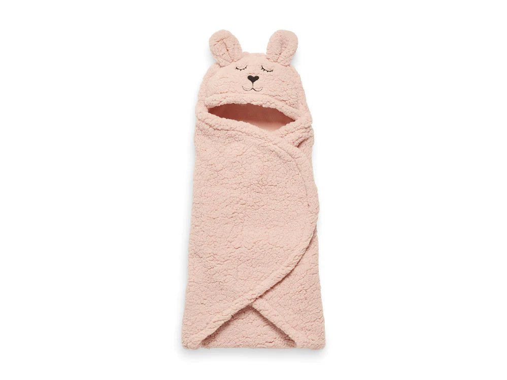 Couverture Portefeuille Bunny - Rose Pale - Lina et Compagnie