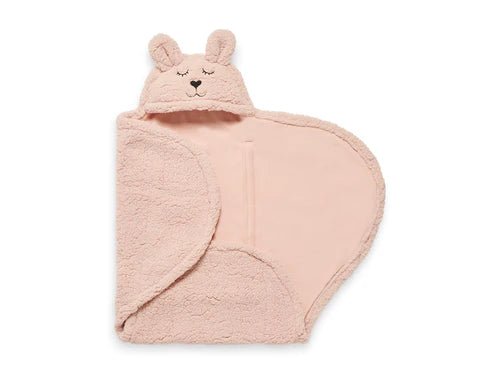 Couverture Portefeuille Bunny - Rose Pale - Lina et Compagnie