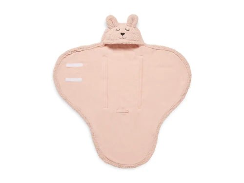Couverture Portefeuille Bunny - Rose Pale - Lina et Compagnie