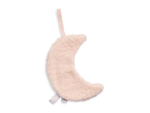 Doudou Attache Tétine Moon - Pale Pink - Lina et Compagnie