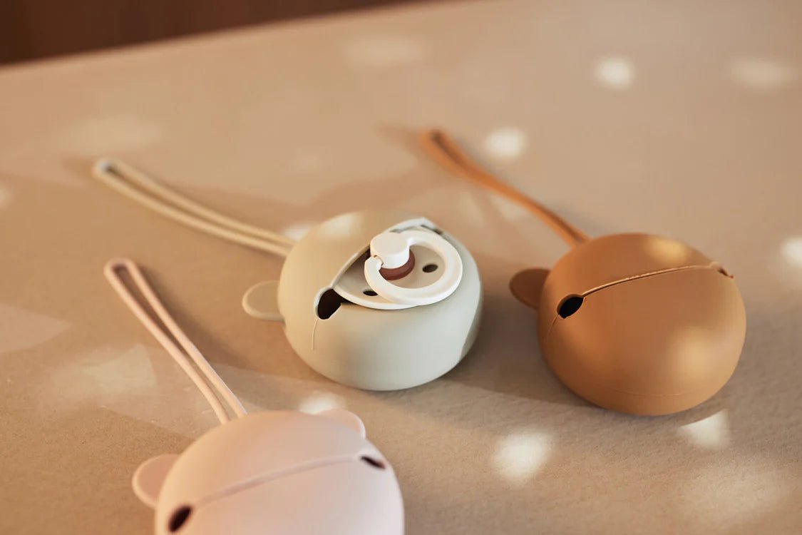 Étui à Sucette en Silicone - Wild Rose - Lina et Compagnie