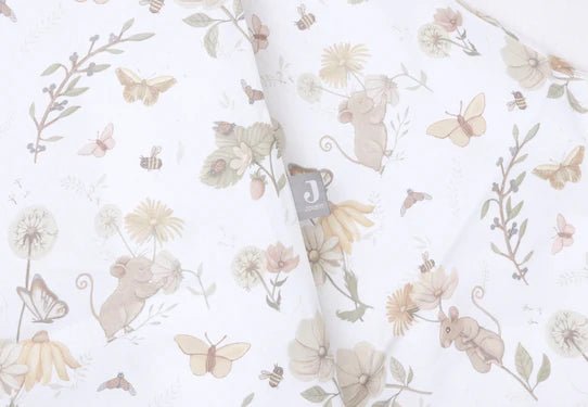 Housse de couette et taie 100x140cm - Dreamy Mouse - Lina et Compagnie