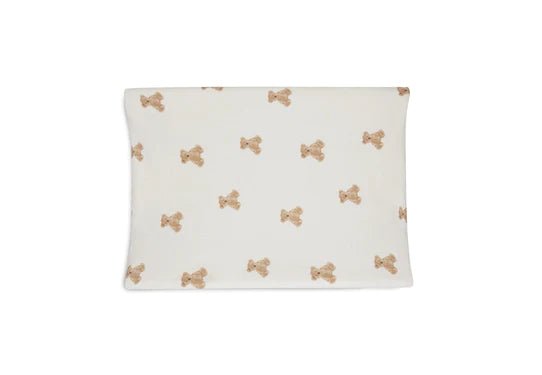 Housse matelas à langer Jersey 50x70cm - Teddy Bear - Lina et Compagnie