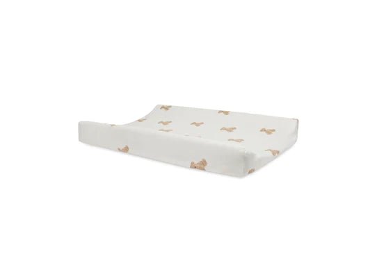 Housse matelas à langer Jersey 50x70cm - Teddy Bear - Lina et Compagnie