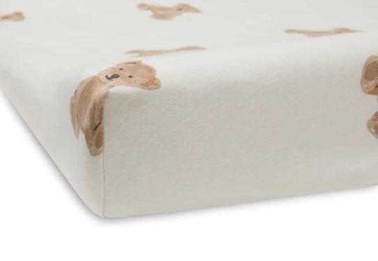 Housse matelas à langer Jersey 50x70cm - Teddy Bear - Lina et Compagnie