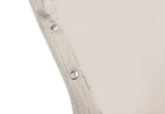 Housse matelas à langer Soft Waves 50 x 70cm - Nougat - Lina et Compagnie