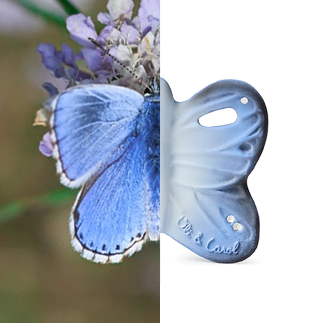 Jouet de Dentition Blues le Papillon - Lina et Compagnie