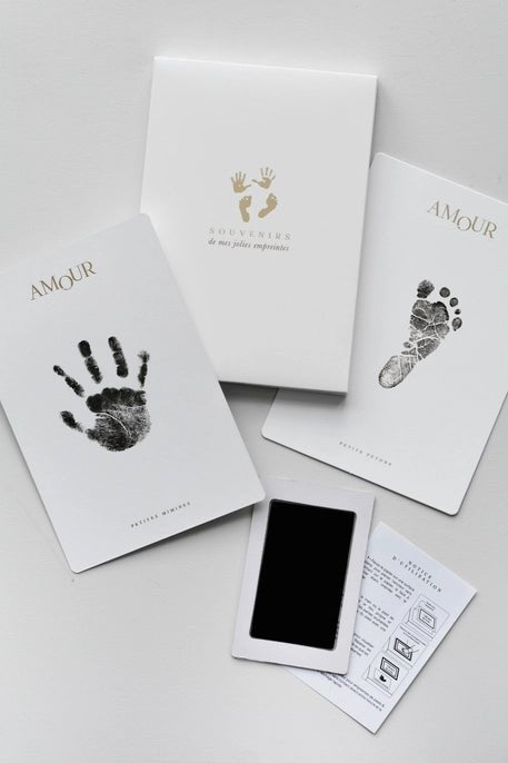Kit de Cartes Empreintes pour Bébé - Lina et Compagnie