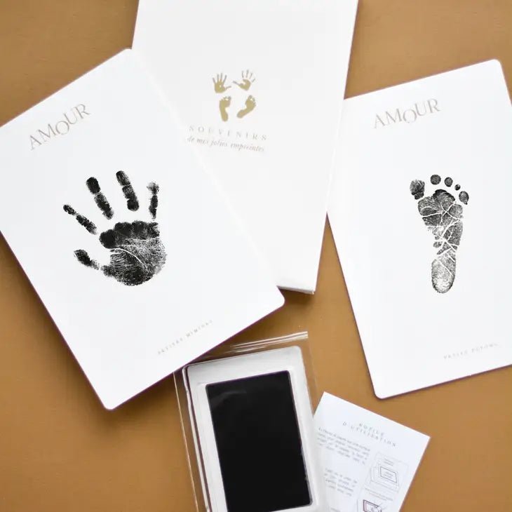 Kit de Cartes Empreintes pour Bébé - Lina et Compagnie