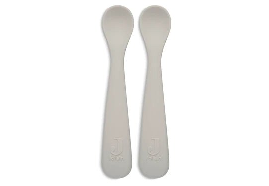 Lot de 2 Cuillères en Silicone - Nougat - Lina et Compagnie