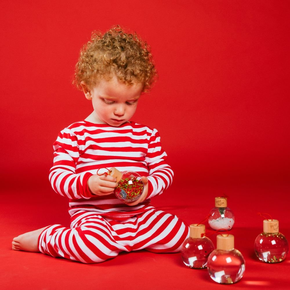 Lot de 3 Boules de Noël Sensorielles - Lina et Compagnie