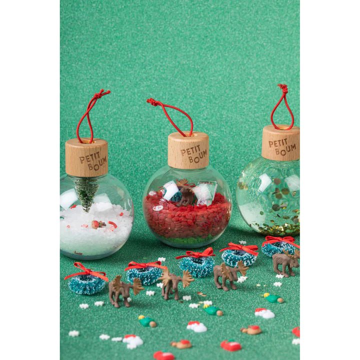 Lot de 3 Boules de Noël Sensorielles - Lina et Compagnie