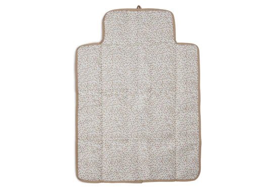 Matelas à Langer Nomade Boucle - Biscuit - Lina et Compagnie