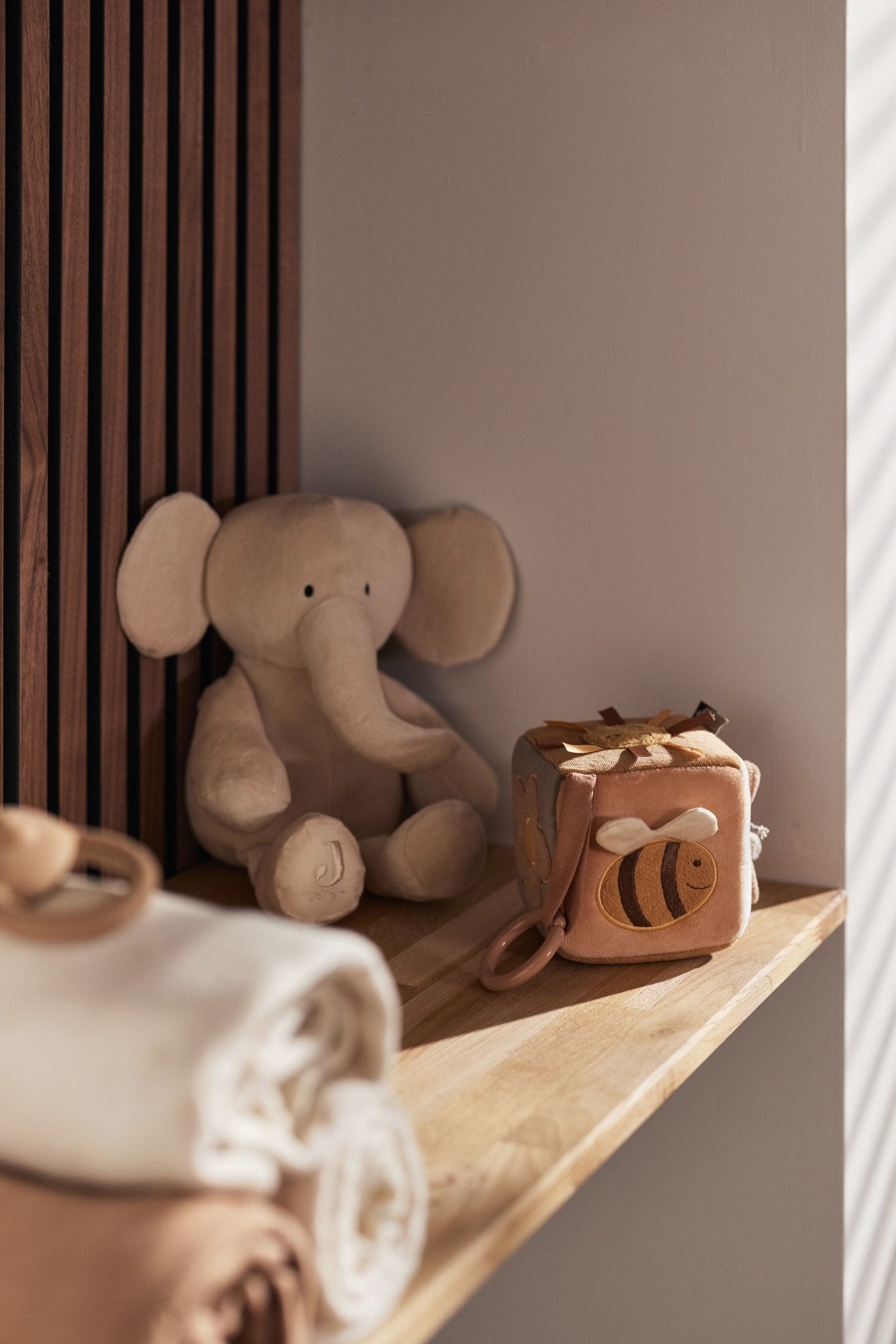 Peluche Éléphant - Gris - Lina et Compagnie
