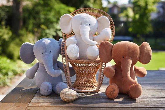 Peluche Éléphant - Nougat - Lina et Compagnie