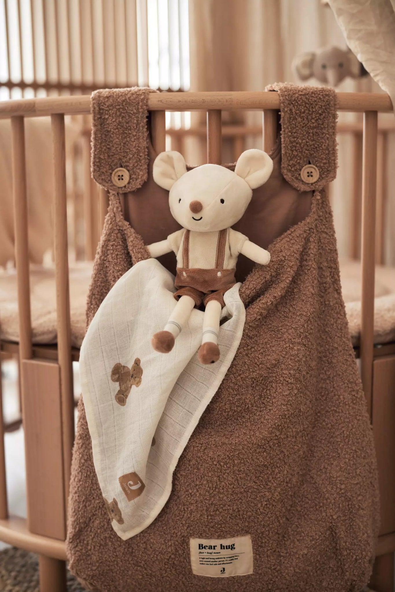 Peluche Mouse Bowie - Lina et Compagnie