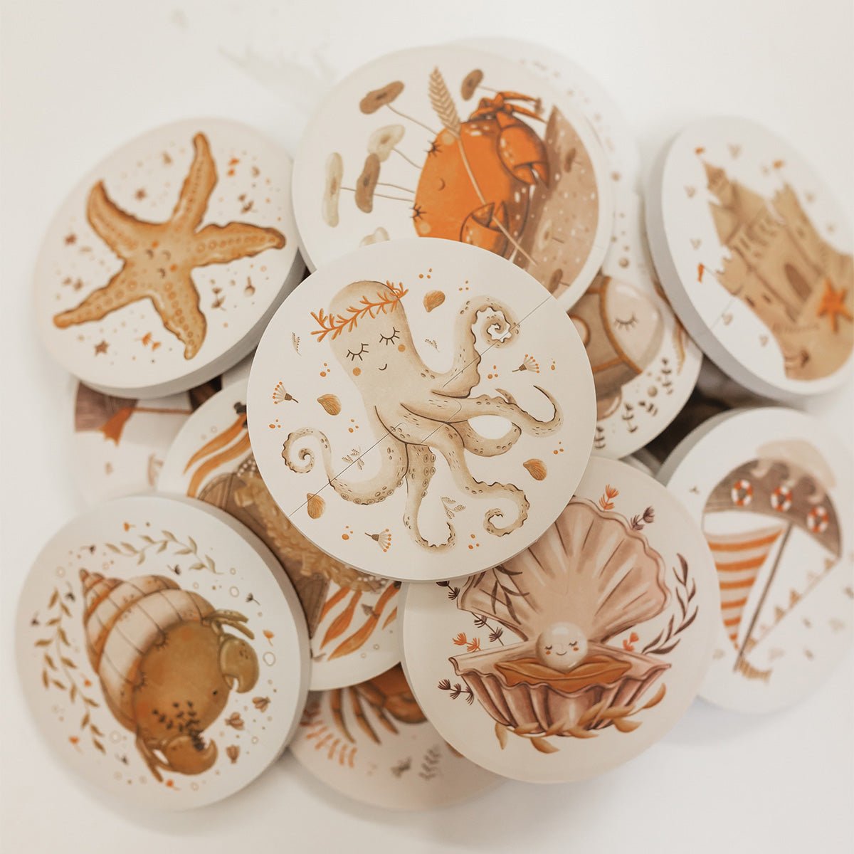 Puzzles de Bain Animaux Marins - Lina et Compagnie