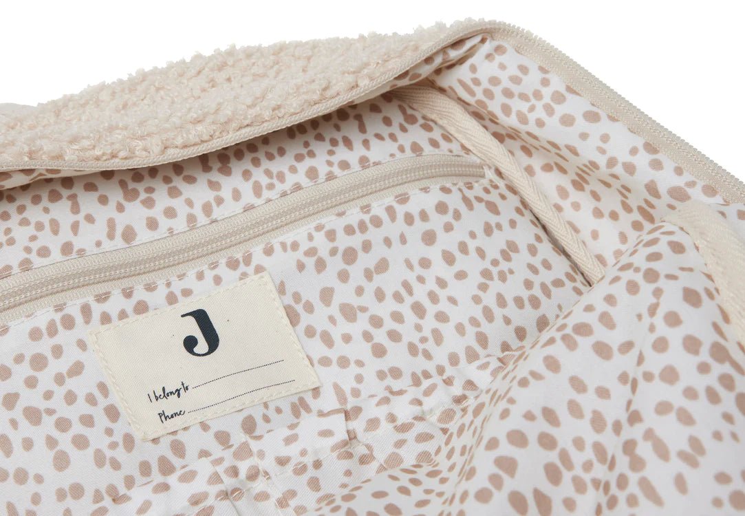Sac à langer / Sac à dos Bouclé - Naturel - Lina et Compagnie