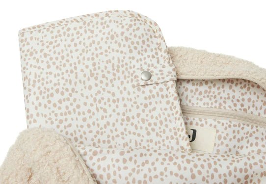Sac à langer / Sac à dos Bouclé - Naturel - Lina et Compagnie