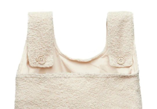 Sac de Rangement Bouclé - Naturel - Lina et Compagnie